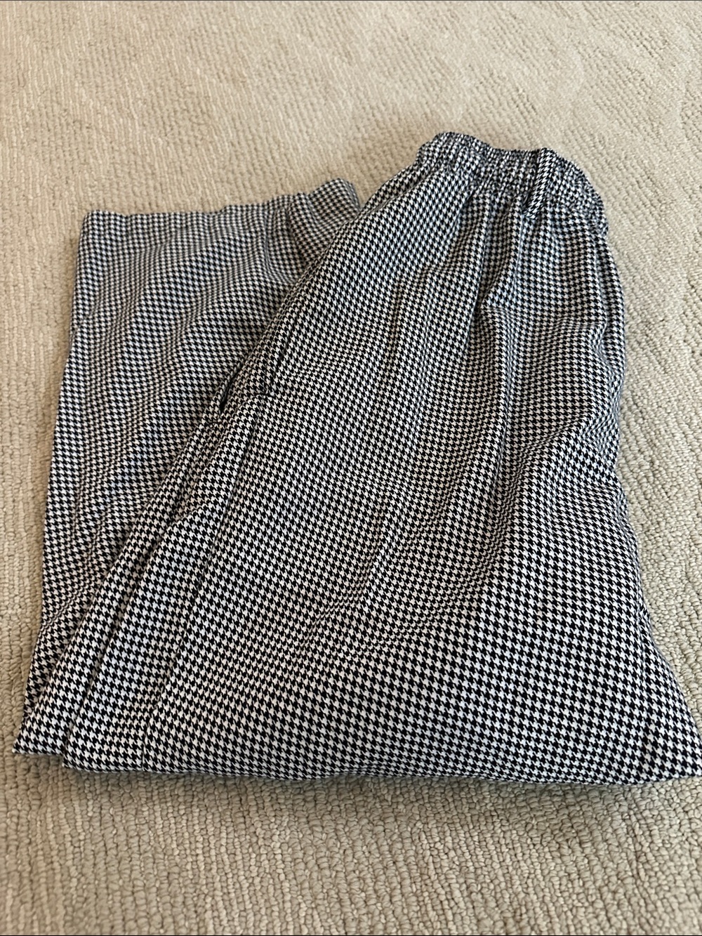 Mercer culinary women’s Gingham Elastic Waist Pants